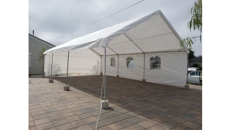 20x30 frame tent rental by Party Powers
